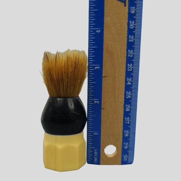 Stag Shaving Brush USA Sterilized Set In Rubber Model B1183 Vintage - Picture 10 of 10